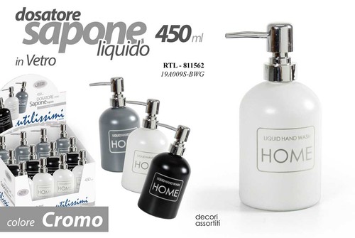 Dosatore sapone liquido home