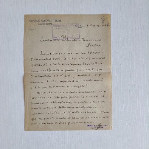 1945 grande albergo - 1945, terme