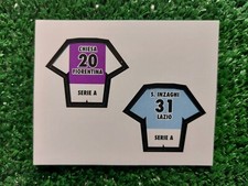 FIGURINA CALCIO MERLIN 2001 MAGLIE CHIESA INZAGHI STICKERS COLLECTIONS ⚽️