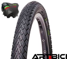Copertone ANTI FORATURA  24x1,75 BRN bici GRAZIELLA Pneumatico DOPPIA PROTEZIONE