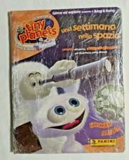 ALBUM TINY PLANETS BING BONG +SET COMPLETO FIGURINE STICKERS EX SIGILLATO PANINI