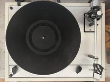 Piatto Thorens TD166MKII Giradischi con Connettori Oro, Puntina VMN20EB