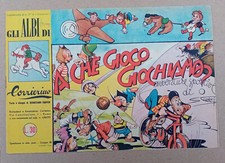 ALBI DI CORRIERINO originale num.  6  del 1948 - CRAVERI -A CHE GIOCO GIOCAMO