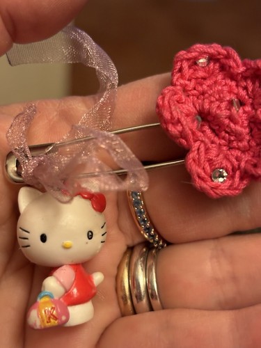 Hello kitty spilla ciondolo - hello,