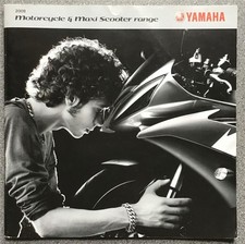 Brochure vendita gamma moto e maxi scooter Yamaha 2008 rif 2008-SB-UK-ENG