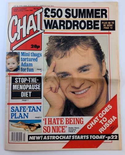 Vintage chat magazine 3rd - vintage,
