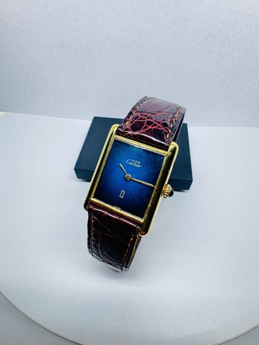 Cartier tank vermeil org - cartier,