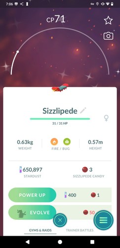 Shiny sizzlipede p t - ✨shiny,