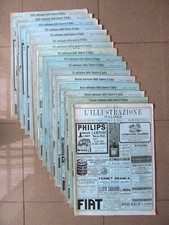 LOTTO 16 numeri L'ILLUSTRAZIONE ITALIANA 1915  WW1 l'Italia entra in guerra