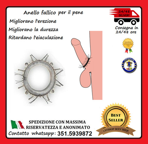 Anello per pene - per, fallico