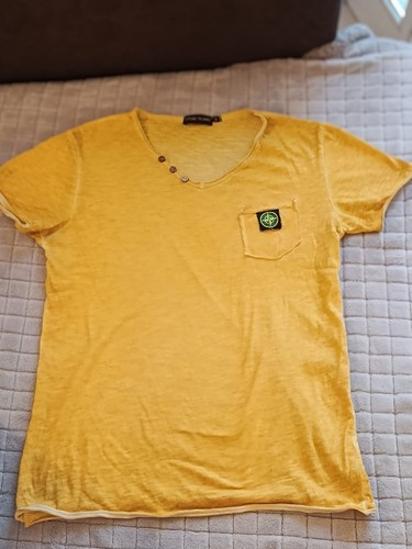 Stone island shirt - stone, gialla