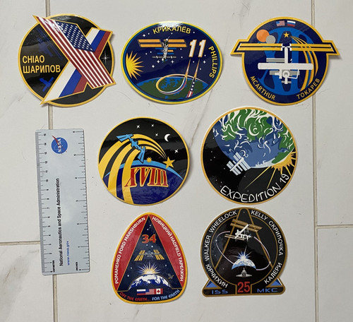 Autentiche decalcomanie nasa - autentiche,