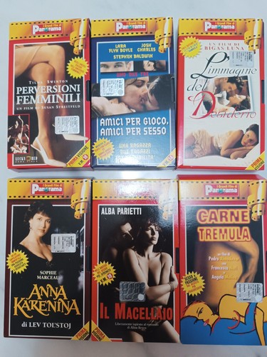 Film vhs collezione erotici - vhs,