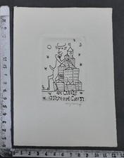 WUNDERKAMMER C EXLIBRIS 756 " DIAVOLETTO " - * FRANCO ROGNONI * - C SIGNED