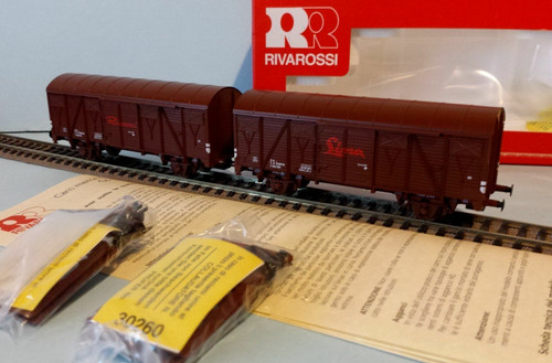 Rivarossi coppia carri a - rivarossi,