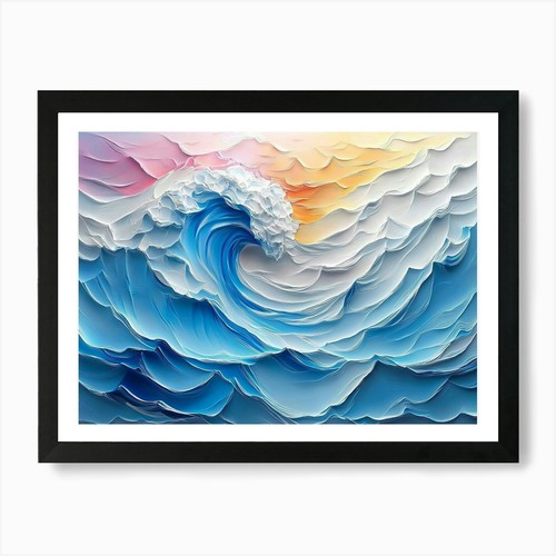 Quadro dipinto un - 3d, di