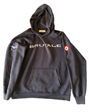 Felpa MV AGUSTA BRUTALE blu tg L HYDROGEN SWEATSHIRT USATA