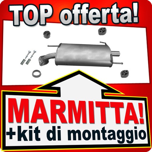 Silenziatore posteriore per - posteriore,