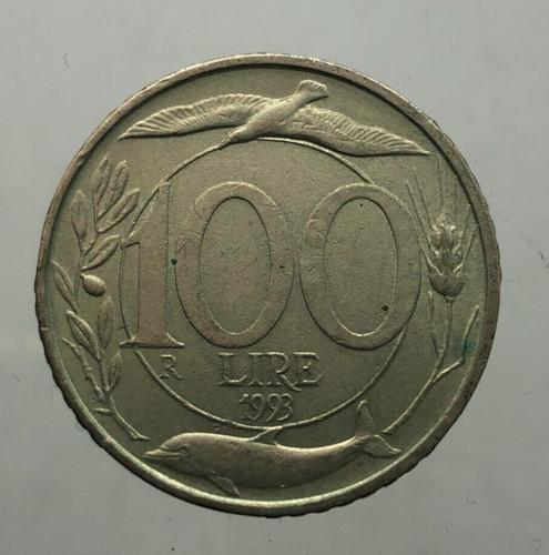 100 lire 1993 testa - lire,