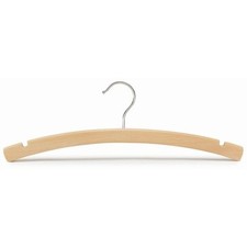 Appendiabiti superiore in legno naturale 14" scatola da 100