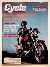 1982 January Cycle Motorcycle