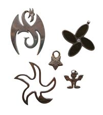 *HH* Lotto Ciondoli Pendenti Zoppini Zable Soldini Mooby Ciondolo Collana Steel