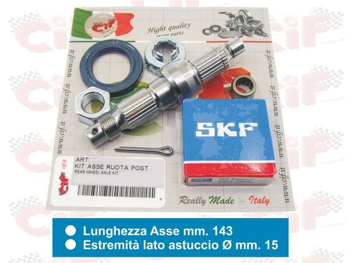 Kit asse ruota - ruota, posteriore