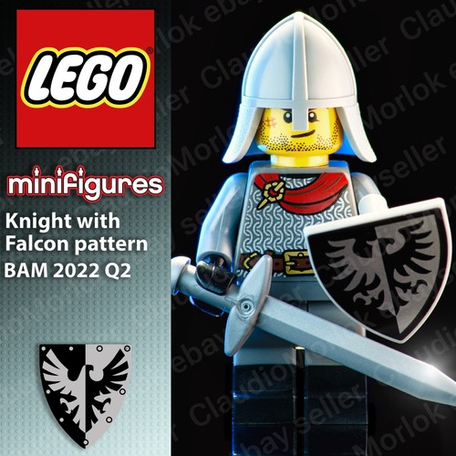 Lego knight with falcon - ⭐,