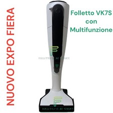 VORWERK FOLLETTO VK7S ITALIA SENZA FILO MULTIFUNZIONE EB7s SPAZZOLA 2 BATTERIE