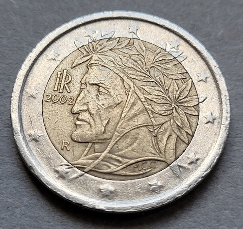 Italia euro dante - euro, 2002