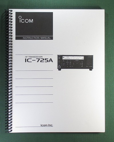 Icom 725a manuale - icom,