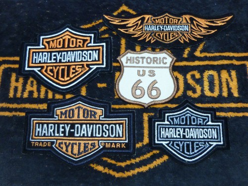 Harley davidson lotto patch - lotto,