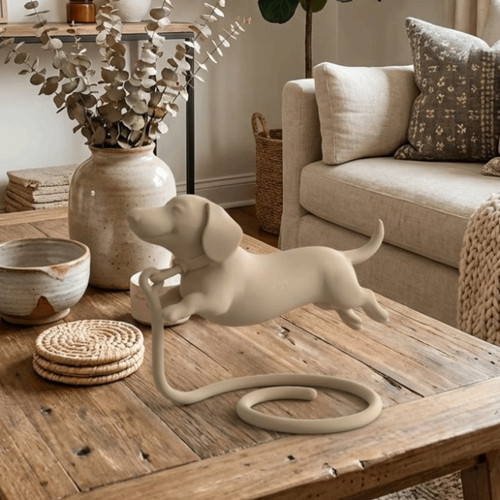 Ornamento cane salsiccia - , in