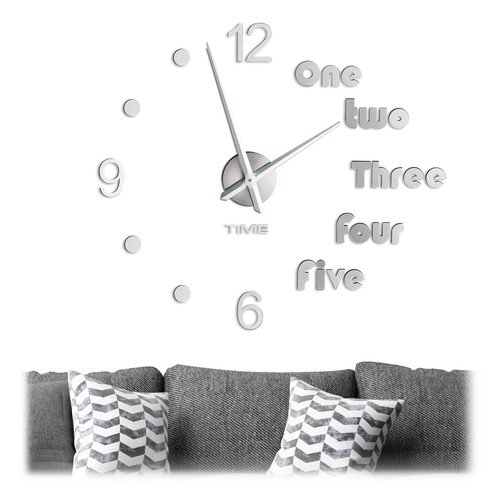 Orologio parete adesivo - , diy