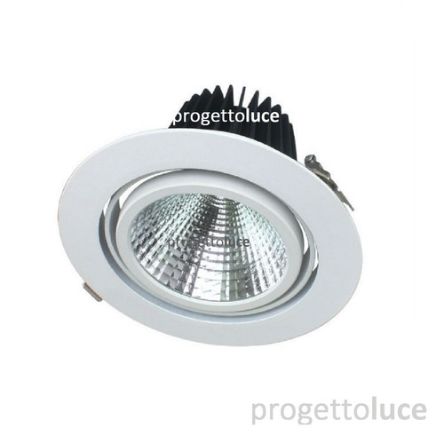 Faro incasso led cob - faro,