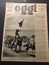 Oggi n. 33 1946 Sant'Anna di Valdieri De Nicola Casa Windsor Maurice Utrillo