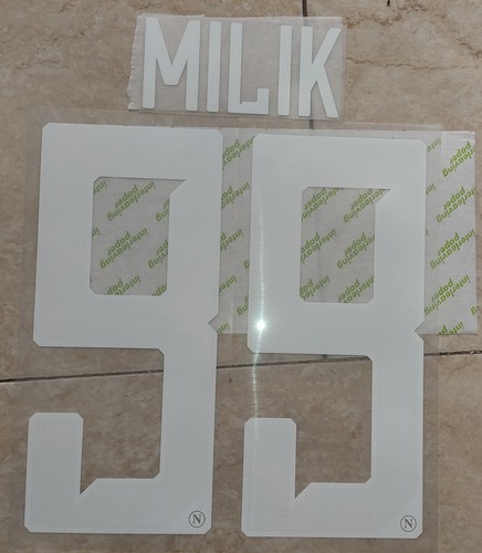 Ssc napoli nameset kit - napoli,