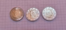 Monaco 3 Monete Da 2 Euro 2011-2012-2014.