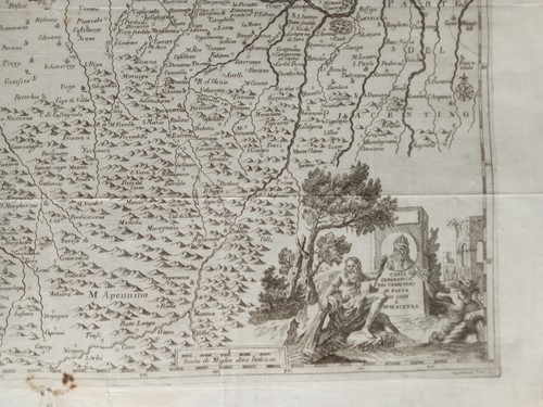 Mappa antica thomas salmon - mappa,