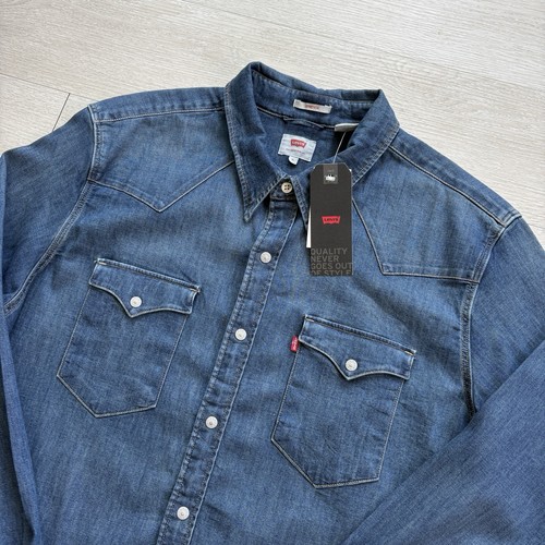 Camicia levi western denim - levi's,