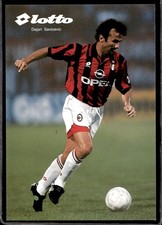 cartolina postcard Calcio Milan LOTTO 1996 - Savicevic