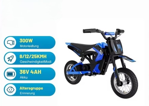 Moto elettrica bambini - moto, 300w