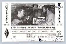 Radioamatore QSL DL5XG a WO1P