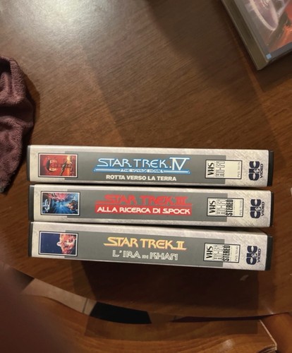 Lotto vhs star trek iii - trek, ii