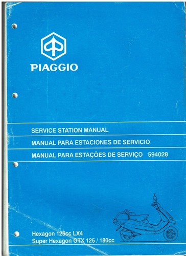Manuale fabbrica piaggio - di,