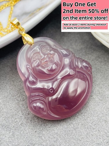 Collana con ciondolo buddha - con,
