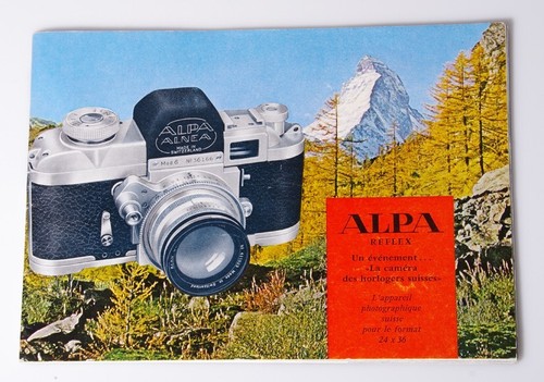 Brochure catalogue alpa - brochure, reflex