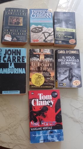 Libri gialli vari autori le - 7, autori: