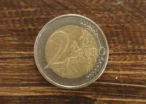 Moneta rara euro della - moneta,