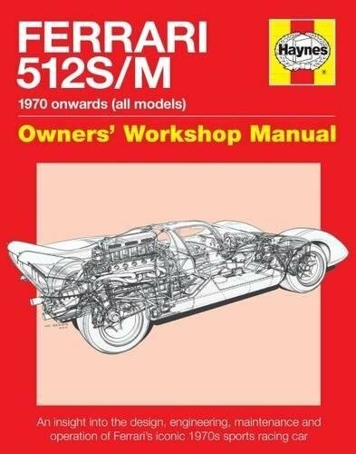Haynes ferrari 512 1970 - 512, s/m: